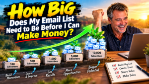 how big does my email list have to be?