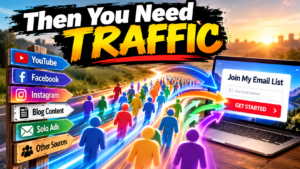 then you need traffic