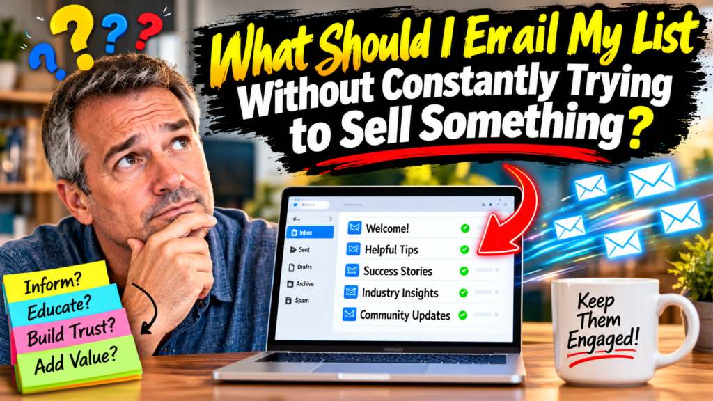 what should I email my list1
